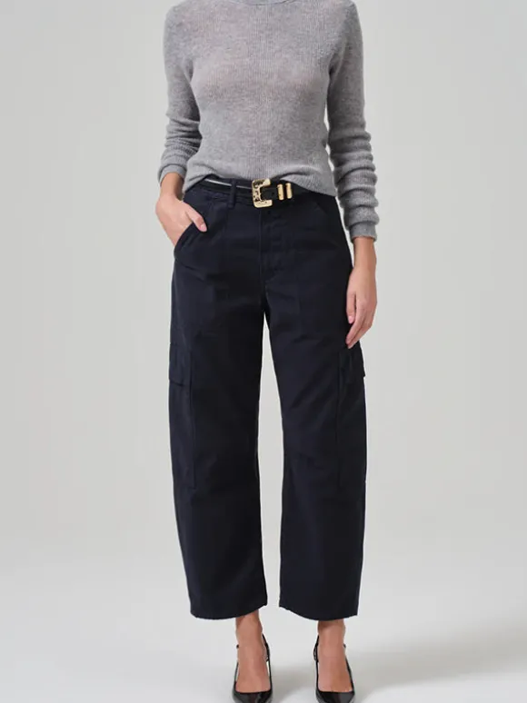 Marcelle Low Slung Cargo in True Navy