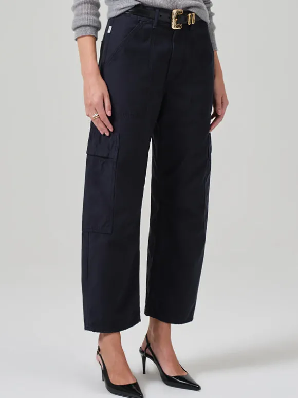 Marcelle Low Slung Cargo in True Navy
