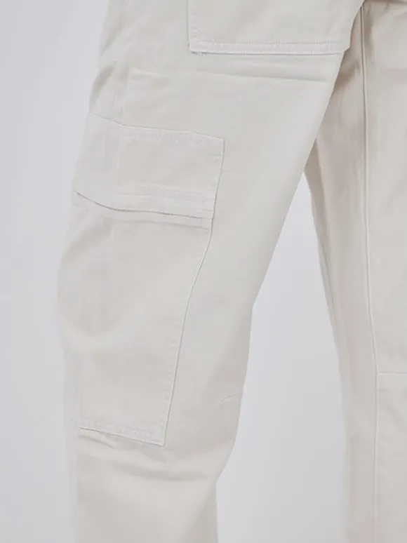 Marcelle Low Slung Cargo in Oyster