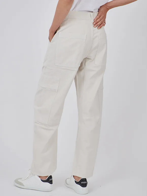 Marcelle Low Slung Cargo in Oyster