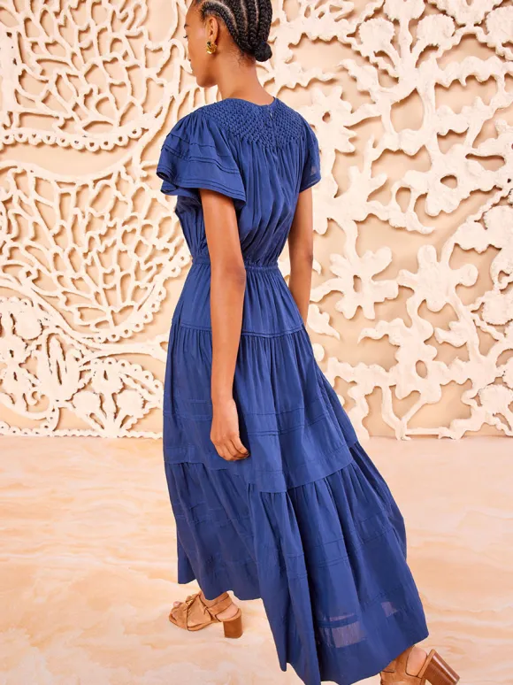Marika Dress in Midnight
