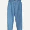 Mercer Pant in Mid Blue