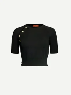 Mini Minamoto Sweater in Black