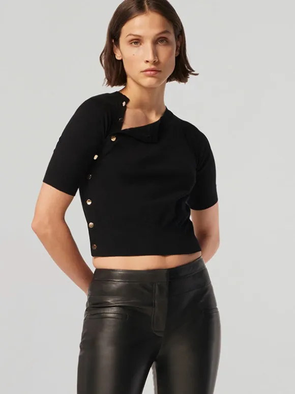 Mini Minamoto Sweater in Black