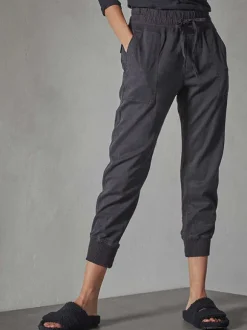 Mixed Media Pant in French Navy