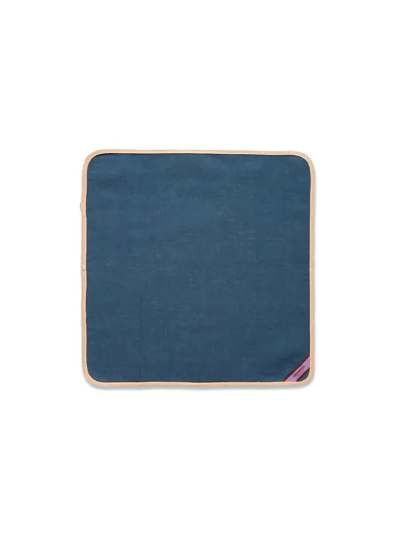 Napkins set of 2 in Rainbow Navy