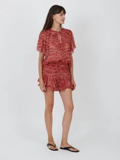 Neslya Top in Red
