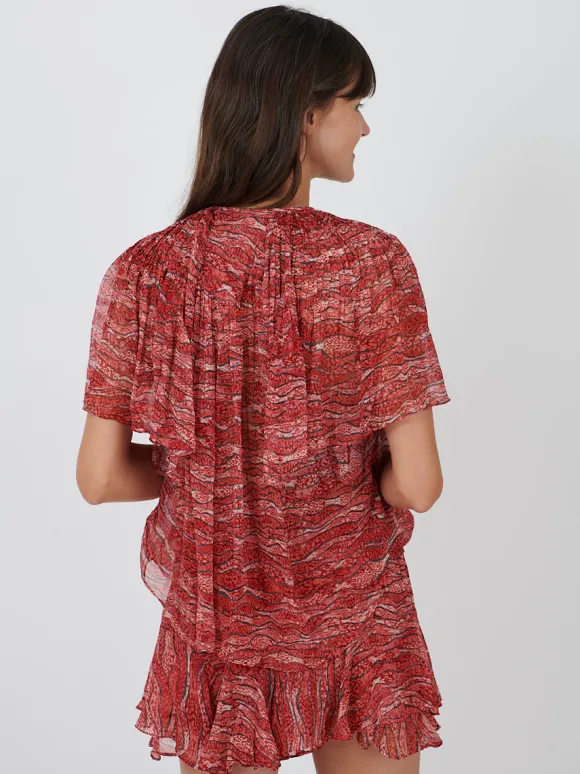 Neslya Top in Red