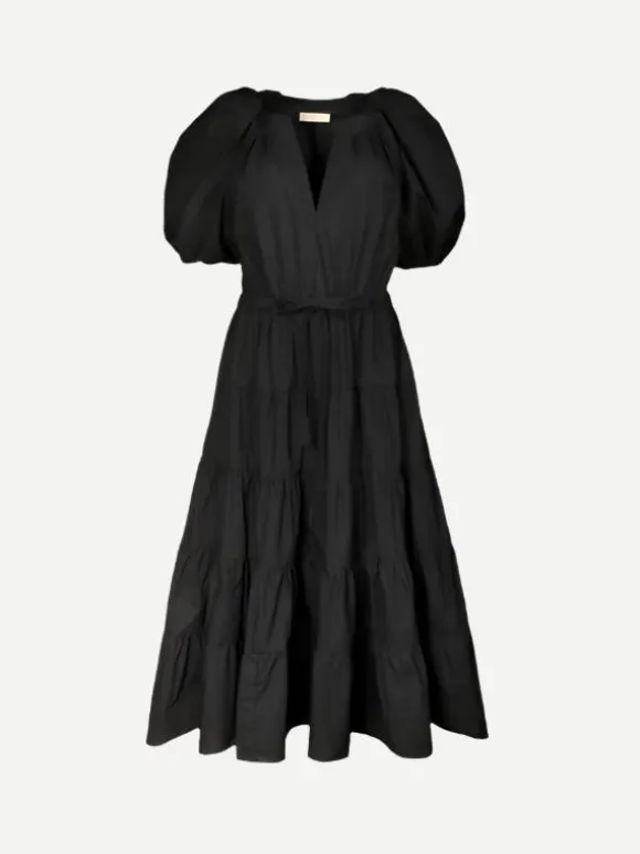 Olina Dress in Noir