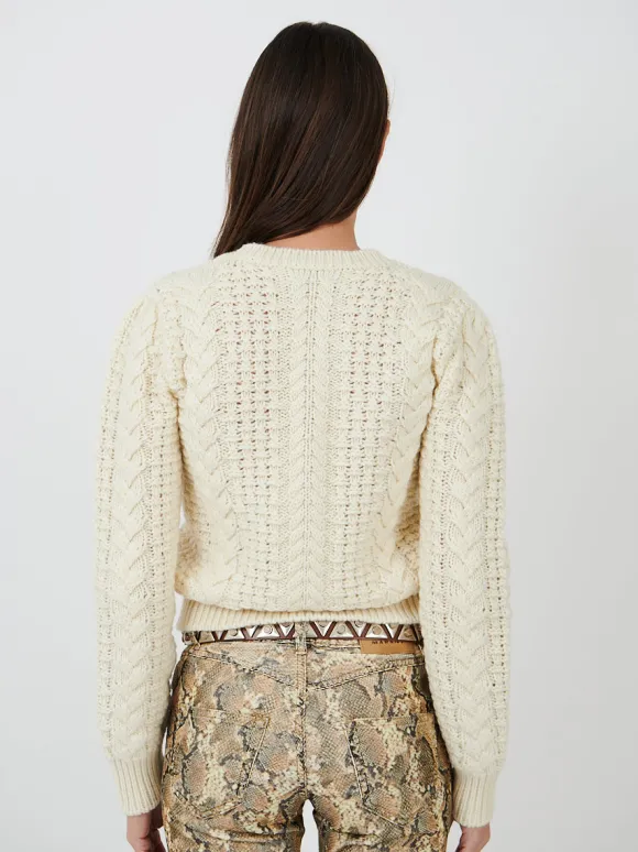 Otillia Pullover in Ecru