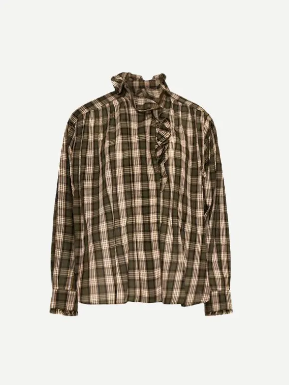 Pamias Top in Black/Ochre