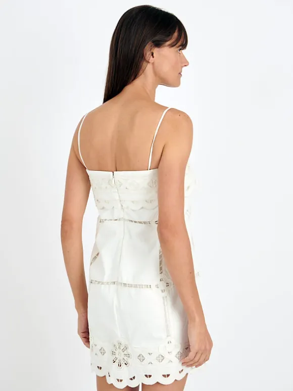 Parvedy Dress in White