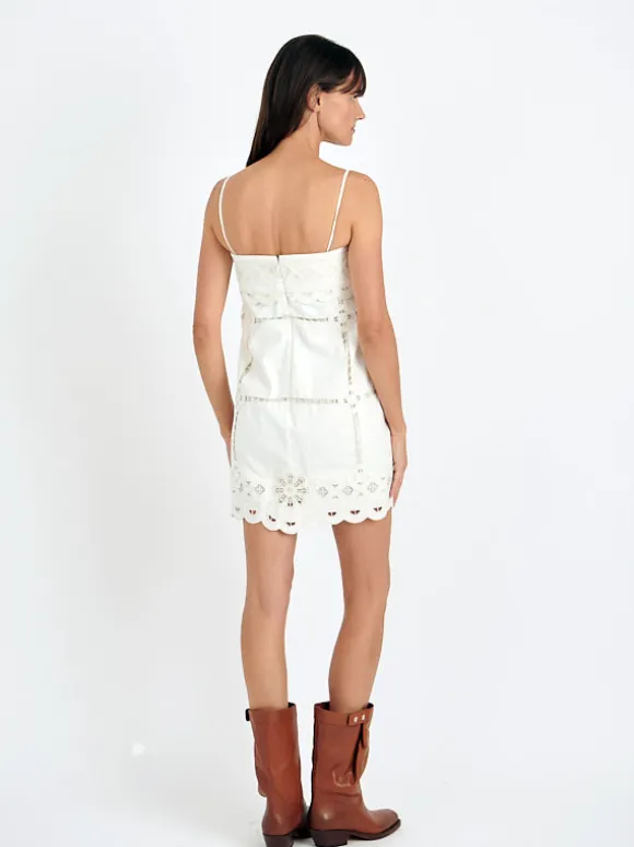 Parvedy Dress in White