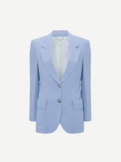 Patch Pocket Jacket in Bluebell