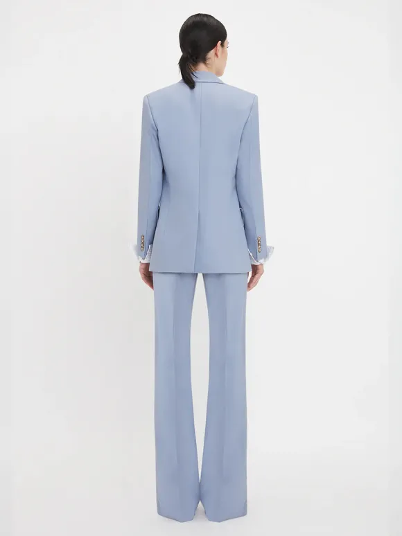 Patch Pocket Jacket in Bluebell
