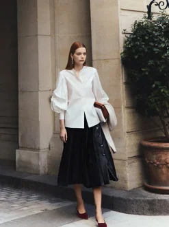 Patsy Top in Optic White