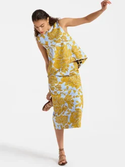 Pencil Skirt in Tangle