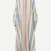 Pollux Maxi Dress in Byron Stripe