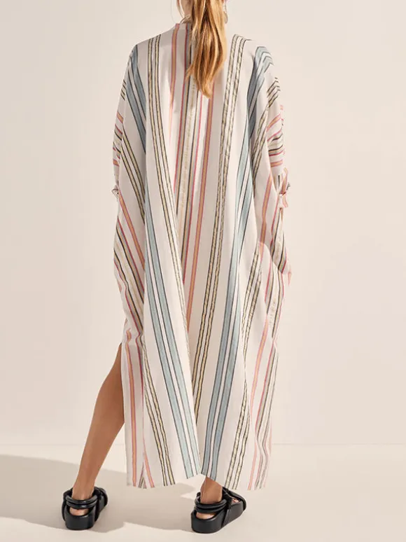 Pollux Maxi Dress in Byron Stripe