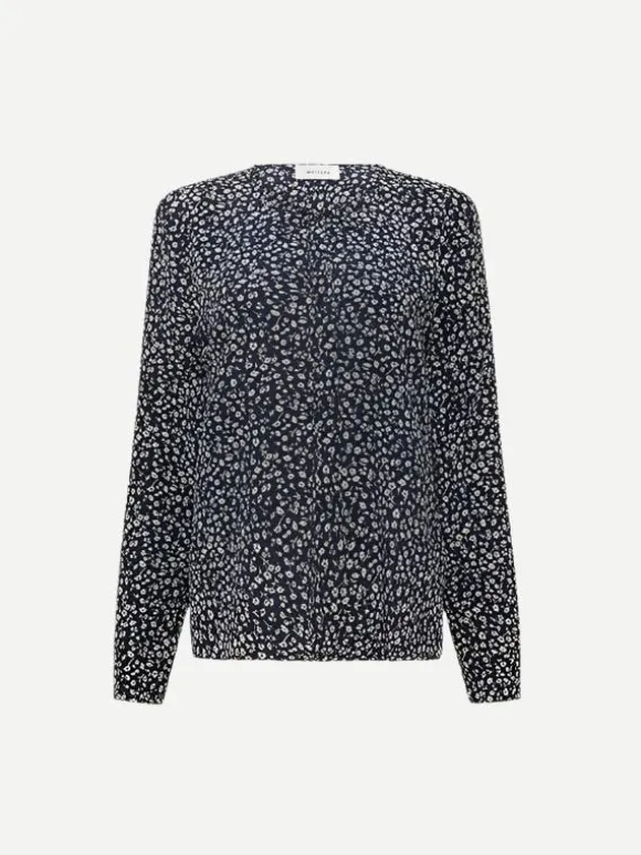 Popover Tie Blouse in Dandelion