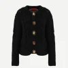 Portrait Cardigan in Black