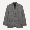 Quinn Blazer in Black and Grey