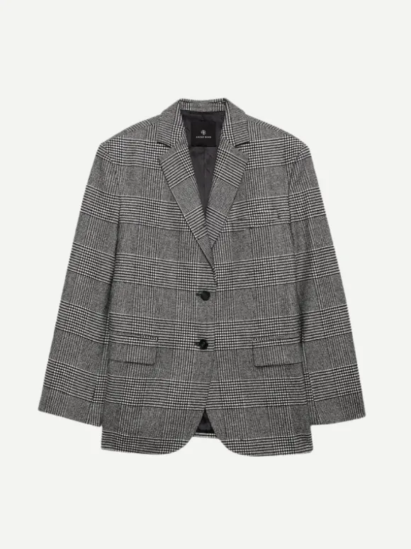 Quinn Blazer in Black and Grey