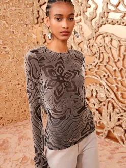 Quinn Blouse in Luna