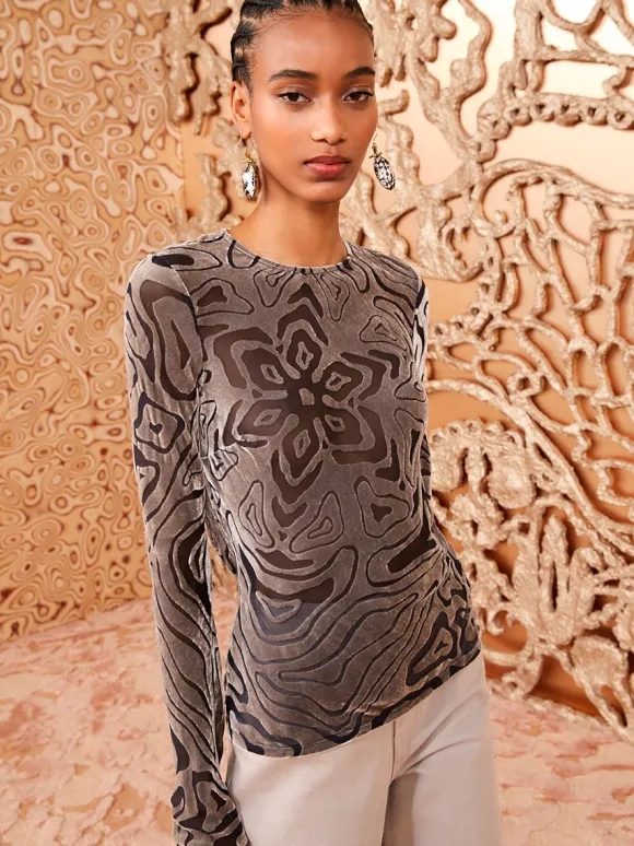 Quinn Blouse in Luna