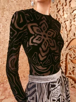 Quinn Blouse in Noir