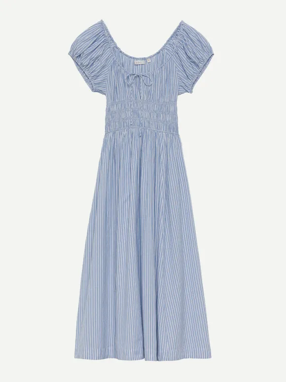Quinn Dress in Montauk Stripe