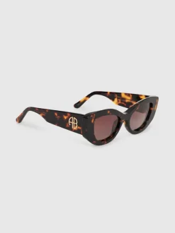 Rennes Sunglasses in Dark Tortoise
