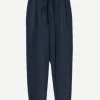 Rex Twill Pant in Navy