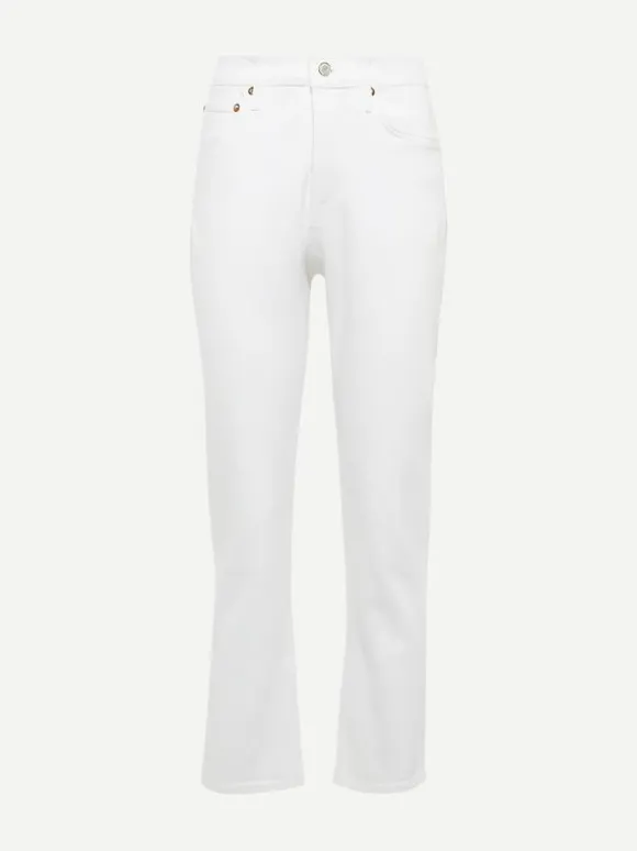 Riley High Rise Straight Crop In Whip