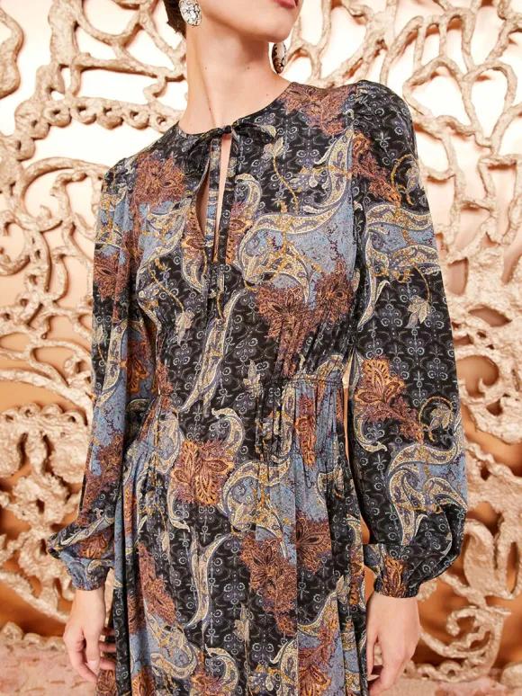 Rouen Dress in Azure