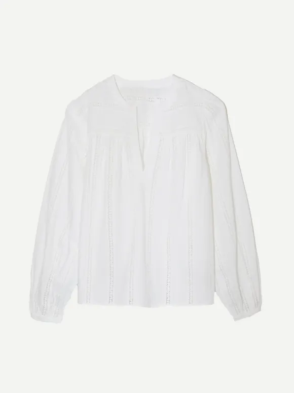 Rowan Blouse in Pristine
