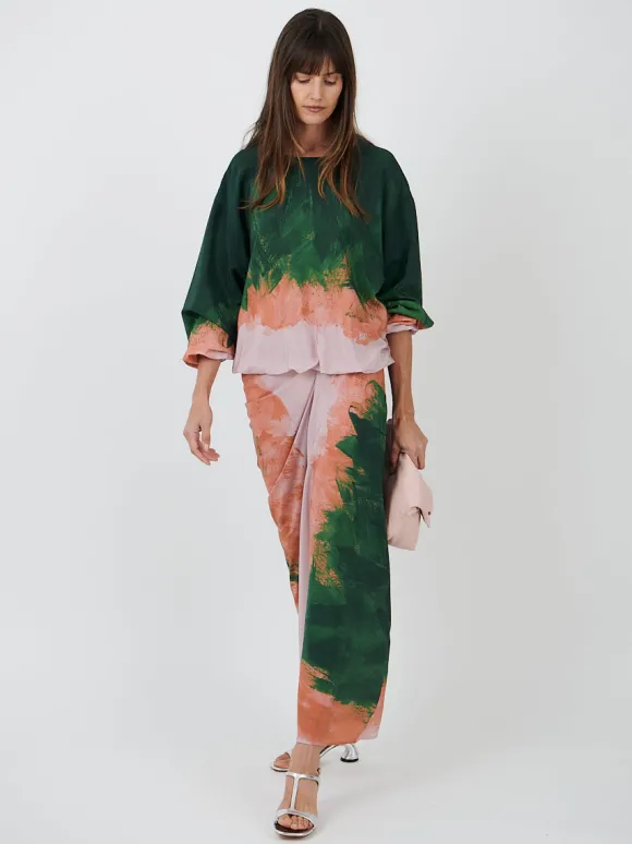 Saren Skirt in Green