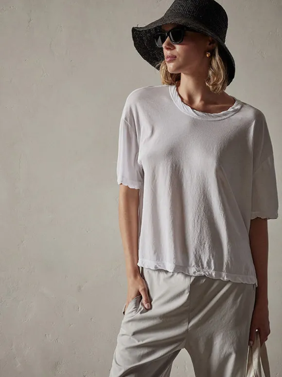 Short Sleeve Gauge Fresca Tee in White