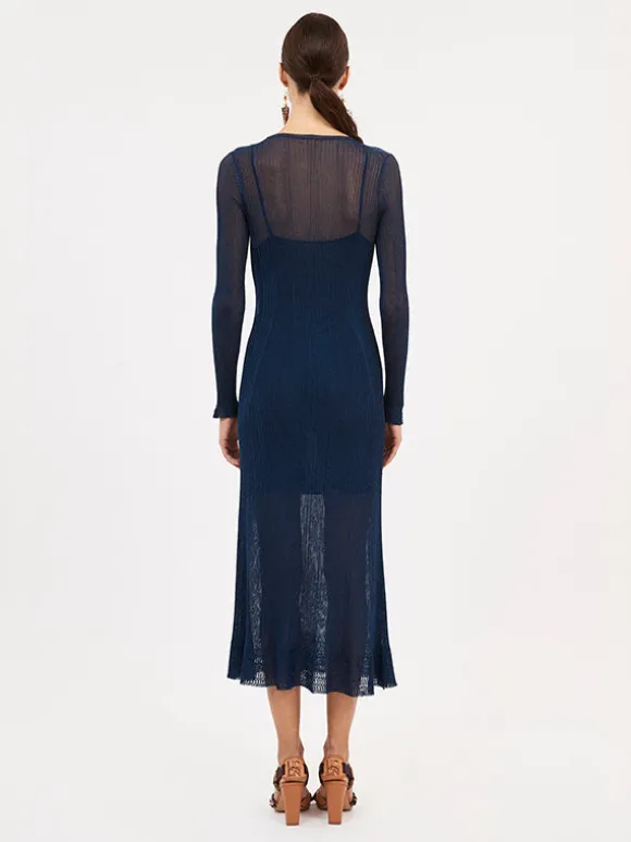 Simone Dress in Midnight