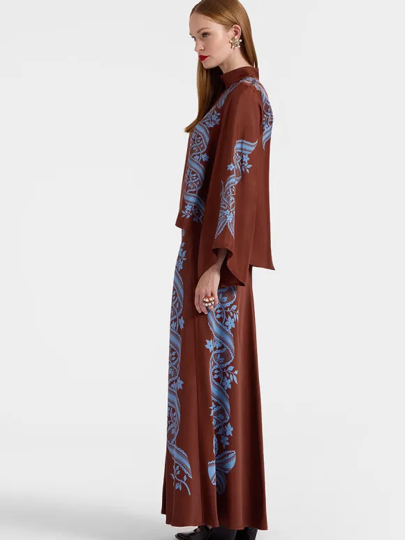Sleek Skirt in Signoria Placee