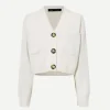 Sofia Cardigan in Ivory