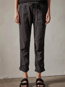 Soft Drape Utility Pant in Carbon Pigment