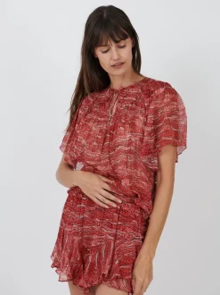 Sornel Shorts in Red