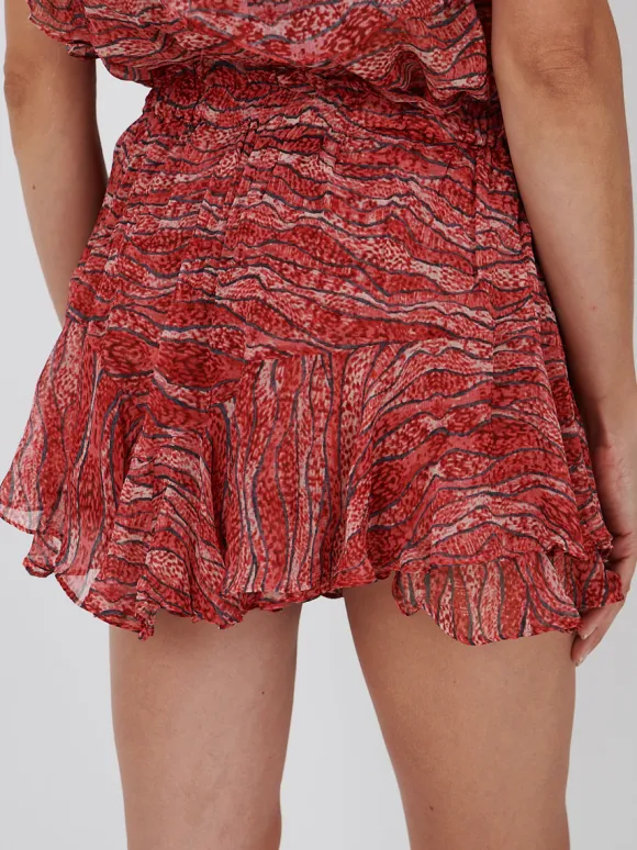 Sornel Shorts in Red