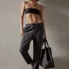 Stretch Poplin Utility Pant in Magma Pigment
