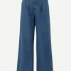 Taylor Wide Pleat Jean in Sweet Memory