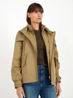 Technical Short Jacket in Bambou