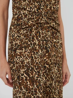 Terena Dress in Leopard