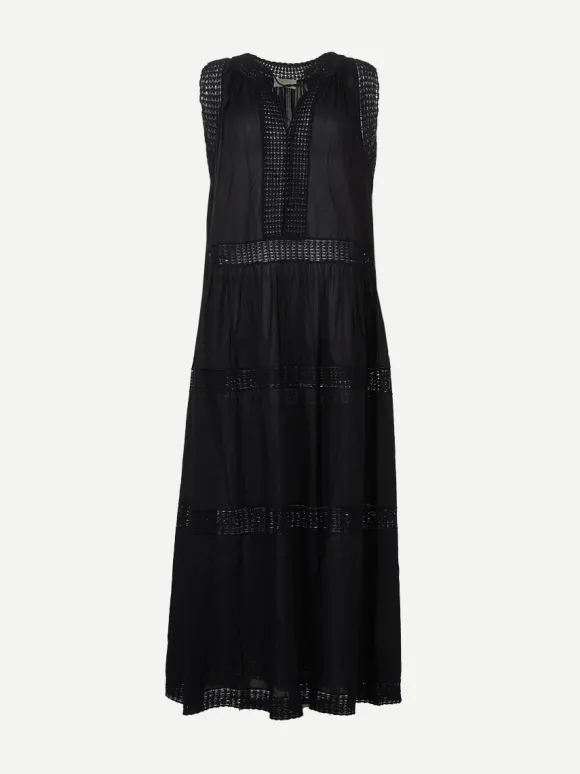 Thalia Coverup in Noir