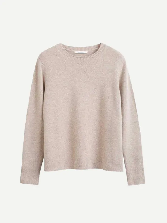 The Boxy Jumper in Oatmeal